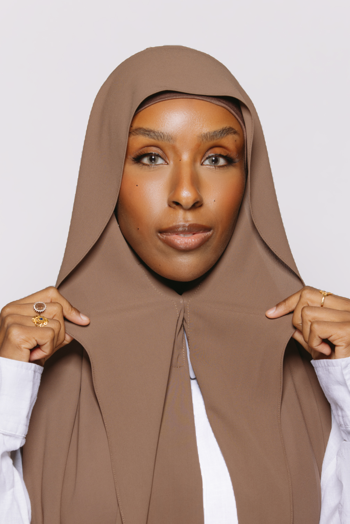 Mira — Instant Chiffon Hijab with Built-in Magnets